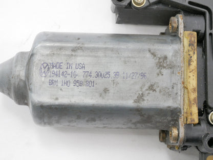 LH Front Power Window Motor & Module 93-99 VW Jetta GTI Mk3 - OEM - 1H0 959 801