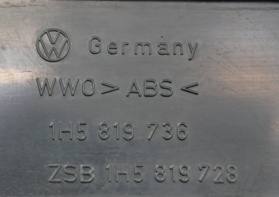 Early Bubble Dash Dashboard Trim & Vents 1993 VW Jetta MK3 Genuine - 1H5 857 059