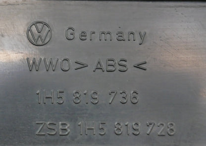 Early Bubble Dash Dashboard Trim & Vents 1993 VW Jetta MK3 Genuine - 1H5 857 059