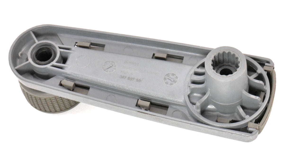 Window Crank Handle Roller 90-94 VW Passat B3 Grey - Genuine - 357 837 581