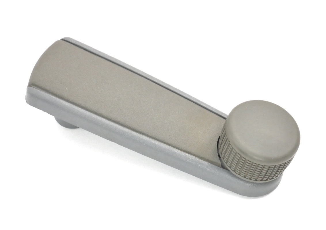 Window Crank Handle Roller 90-94 VW Passat B3 Grey - Genuine - 357 837 581