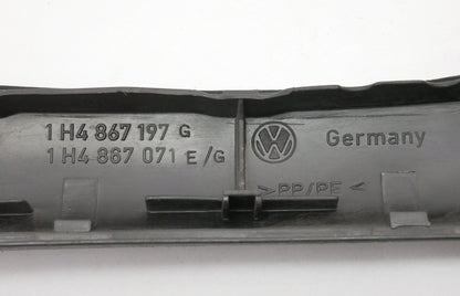 LH Rear Interior Door Pull Handle Trim 96-99 VW Jetta Golf MK3 - 1H4 867 197 G