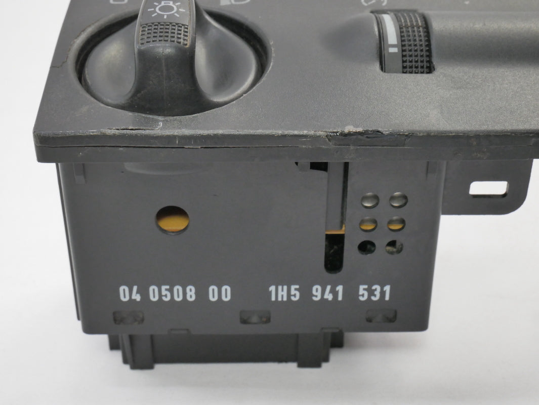 Early Dash Headlight Head Lamp Switch VW 1993 Jetta MK3 - Genuine - 1H5 941 531