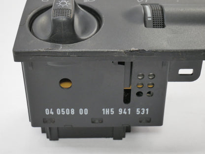 Early Dash Headlight Head Lamp Switch VW 1993 Jetta MK3 - Genuine - 1H5 941 531