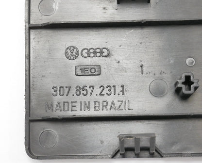 Radio Blank Delete Block Off Dash Trim Panel 87-93 VW Fox - OEM - 307 857 321 1