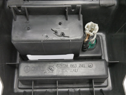 Dash Center Console 88-92 VW Jetta Golf GTI Mk2 Black - Genuine - 1GM 863 241