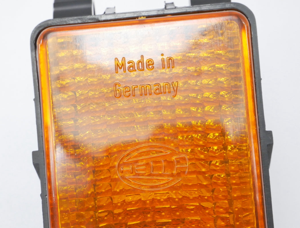 NOS Front Bumper Turn Signal Lamp Lens 85-89 VW Jetta MK2 ~ OEM ~ 165 953 155 A