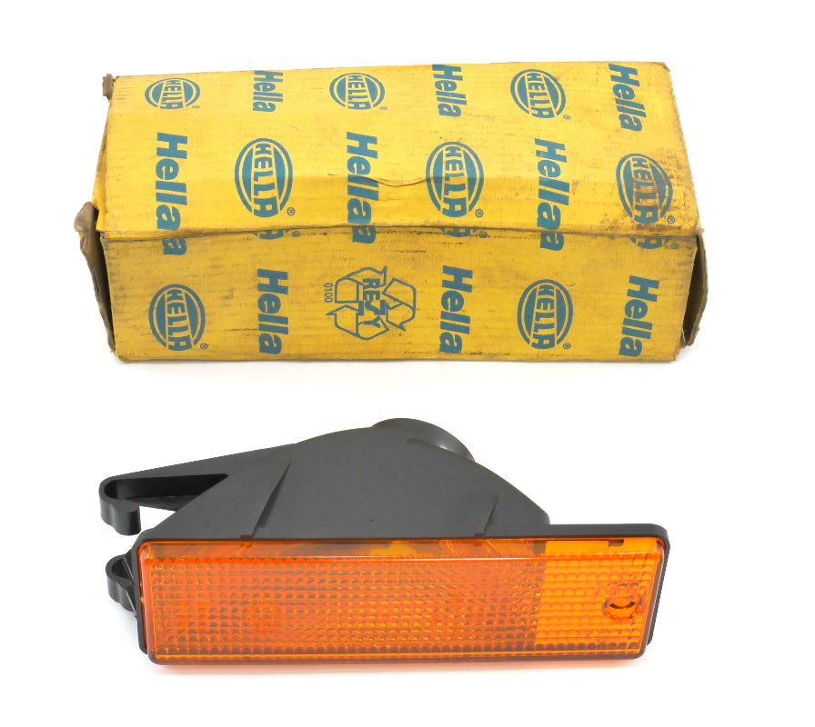 NOS Front Bumper Turn Signal Lamp Lens 85-89 VW Jetta MK2 ~ OEM ~ 165 953 155 A