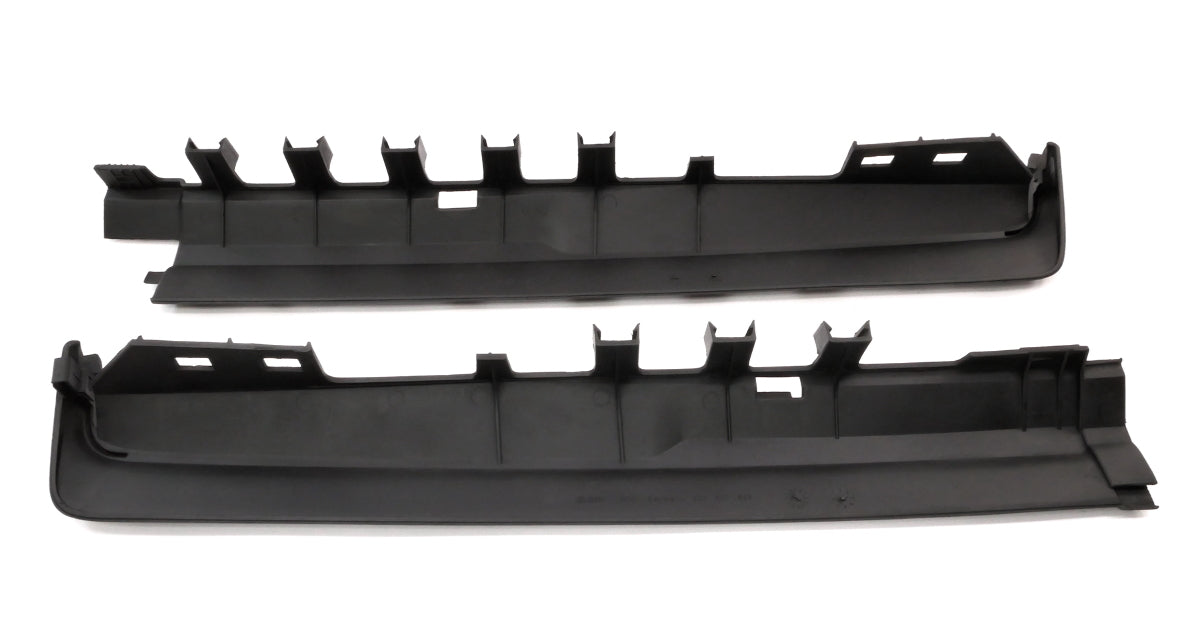 Front Bumper Headlight Trim Moldings 82-88 VW Scirocco Mk2 - Genuine - 533 807 823
