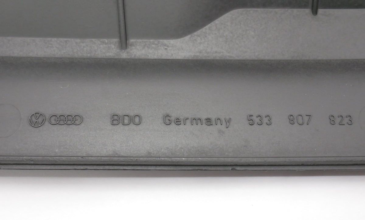 Front Bumper Headlight Trim Moldings 82-88 VW Scirocco Mk2 - Genuine - 533 807 823