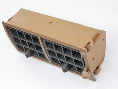 Center Dash Air Vent 75-80 VW Rabbit MK1 - Peanut Butter Brown - 171 820 703 A/B