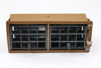 Center Dash Air Vent 75-80 VW Rabbit MK1 - Peanut Butter Brown - 171 820 703 A/B