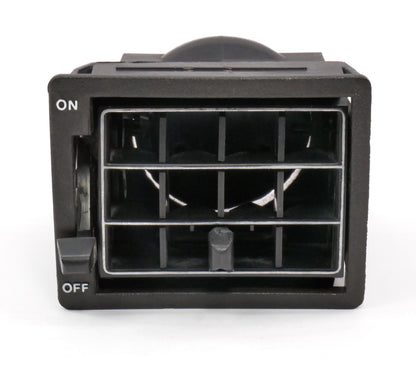 Outer Dash Air Vent 81-84 VW Rabbit GTI MK1 Black - Genuine - 175 819 701 D