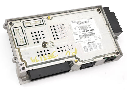 Bose Amplifier Amp & Plugs 2006 06 Audi A6 C6 - Genuine - 4F0 035 223 A