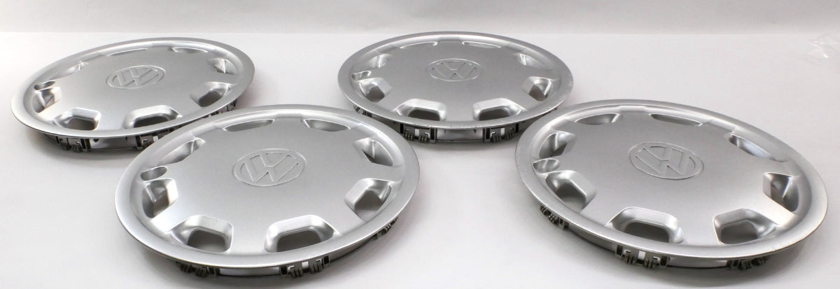 Genuine Hub Cap Wheel Cover Set 14" 93-99 VW Jetta Golf Cabrio MK3 . 1HM 601 147
