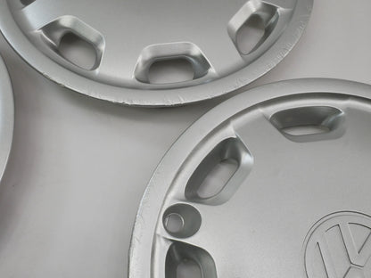 Genuine Hub Cap Wheel Cover Set 14" 93-99 VW Jetta Golf Cabrio MK3 . 1HM 601 147
