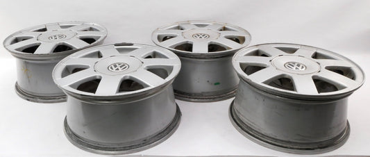 15" Alloy Wheel Rim Set 98-05 VW Passat B5 5x112 Audi A4 Genuine - 3B0 601 025 A