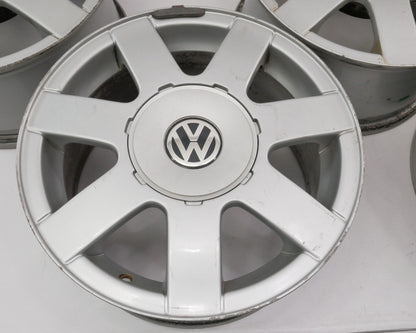 15" Alloy Wheel Rim Set 98-05 VW Passat B5 5x112 Audi A4 Genuine - 3B0 601 025 A