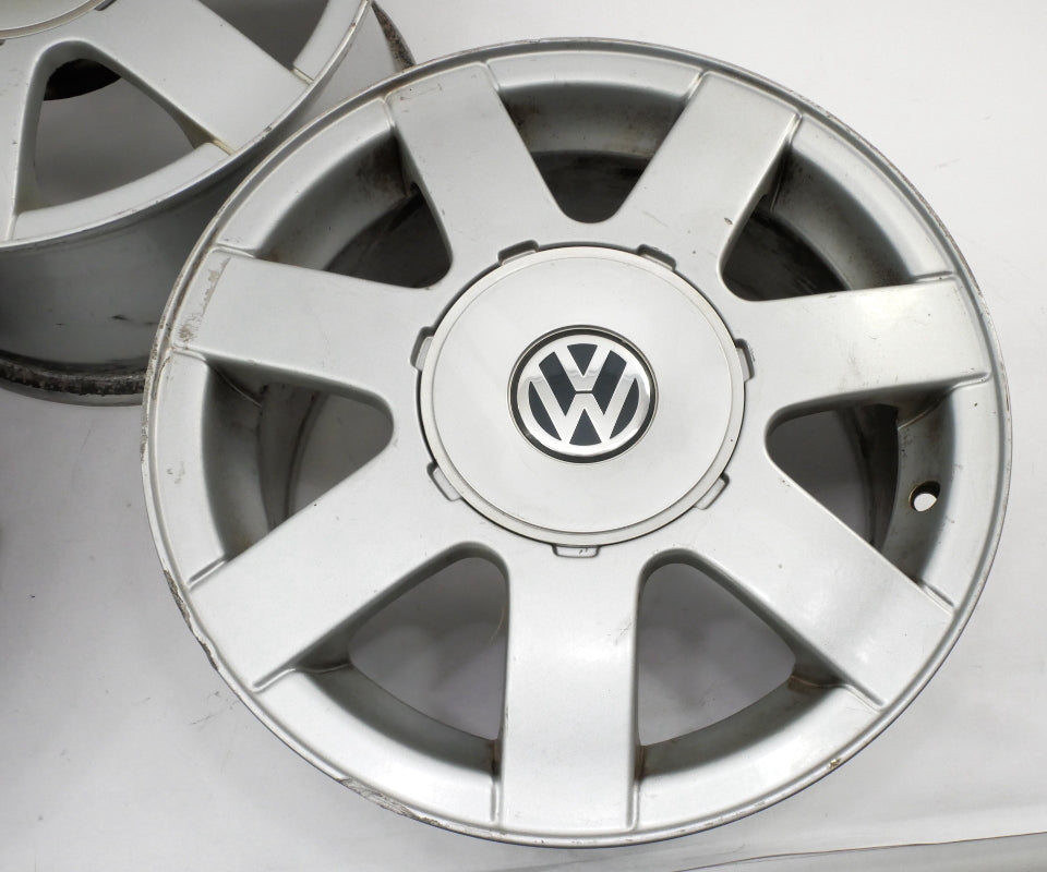 15" Alloy Wheel Rim Set 98-05 VW Passat B5 5x112 Audi A4 Genuine - 3B0 601 025 A