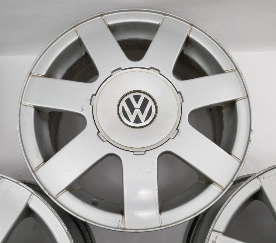 15" Alloy Wheel Rim Set 98-05 VW Passat B5 5x112 Audi A4 Genuine - 3B0 601 025 A
