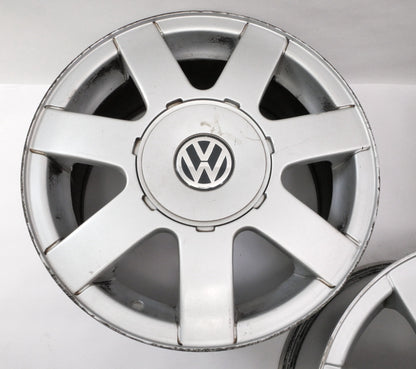 15" Alloy Wheel Rim Set 98-05 VW Passat B5 5x112 Audi A4 Genuine - 3B0 601 025 A