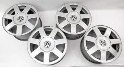 15" Alloy Wheel Rim Set 98-05 VW Passat B5 5x112 Audi A4 Genuine - 3B0 601 025 A