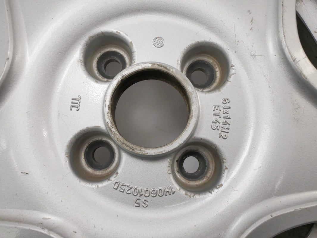 14" Alloy Wheel Rim 96-99 VW Jetta GT Golf GTI MK3 4x100 Imola OEM 1H0 601 025 D