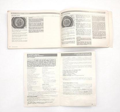 1988 88 Volkswagen VW Jetta Owners Manual Book MK2 - Genuine OEM