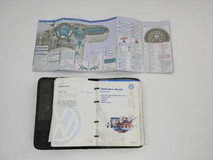 Owners Manual Book 2000 VW New Beetle - Genuine -