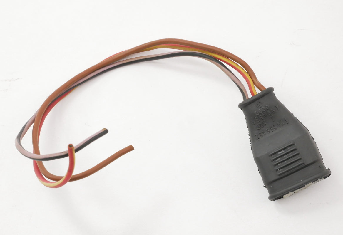 3 Pin Wiring Plug Pigtail Connector VW Rabbit Jetta Scirocco MK1 - 281 919 141 A