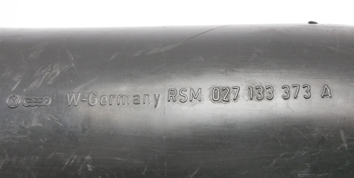 Air Intake Tube Boot Duct 85-87 VW Jetta Golf MK2 1.8 8v Genuine . 027 133 357 A