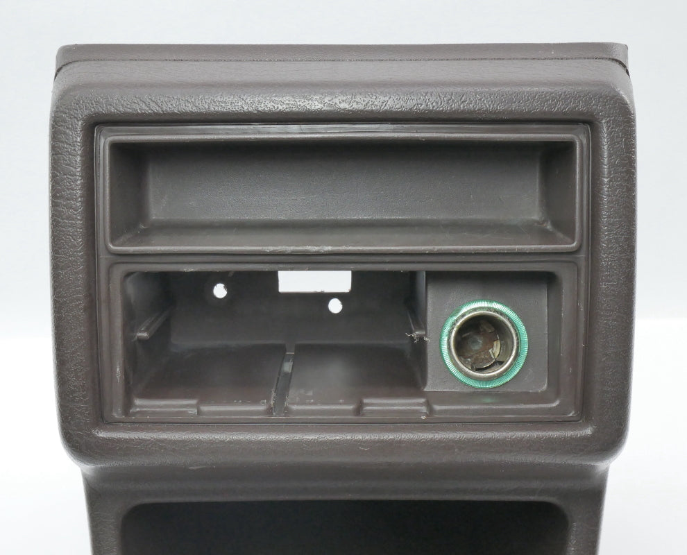 Dash Center Console 88-92 VW Jetta Golf GTI Mk2 - Brown - Genuine - 176 863 241