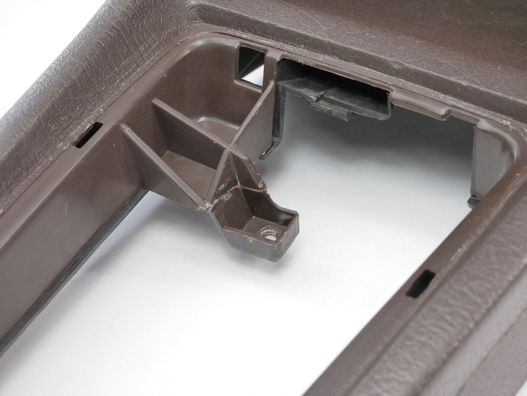Dash Center Console 88-92 VW Jetta Golf GTI Mk2 - Brown - Genuine - 176 863 241