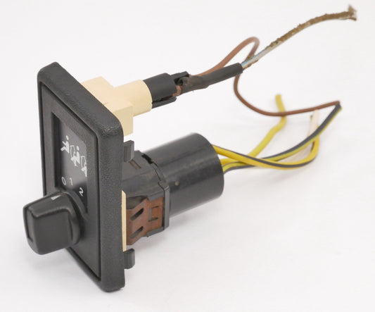 Rear Heater Blower Dash Fan Switch 80-91 VW Vanagon T3 ~ Genuine ~ 255 919 383