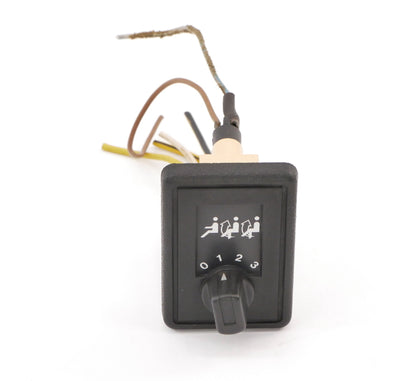 Rear Heater Blower Dash Fan Switch 80-91 VW Vanagon T3 ~ Genuine ~ 255 919 383
