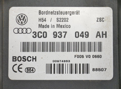 BCM CECM Central Electronics Module 2008 VW Jetta MK5 ~ Genuine ~ 3C0 937 049 AH