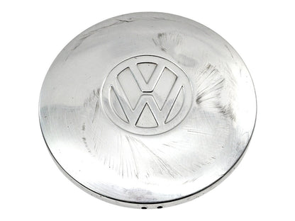 Chrome Metal Wheel Center Hub Cap Hubcap Set 75-84 VW Rabbit Jetta Pickup MK1 ~