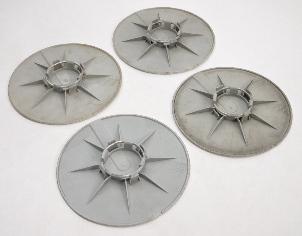 144mm White Wheel Center Hub Cap Set 85-93 VW Cabriolet Genuine - 191 601 149 C