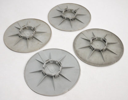144mm White Wheel Center Hub Cap Set 85-93 VW Cabriolet Genuine - 191 601 149 C