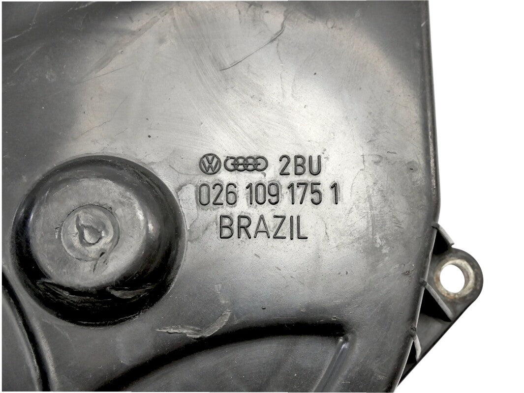 Engine Lower Timing Cover Guard 87-93 VW Fox 1.8 Gas - Genuine - 026 109 175 1