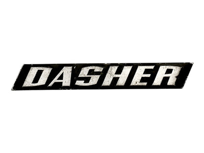 Trunk Badge Rear Emblem 1975 VW Dasher - Genuine - 321 853 687 H