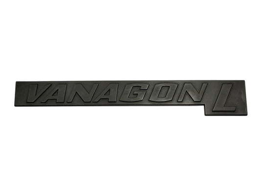 Rear Hatch Trunk Emblem Badge Logo 80-85 VW Vanagon T3 - Genuine - 255 853 689 A