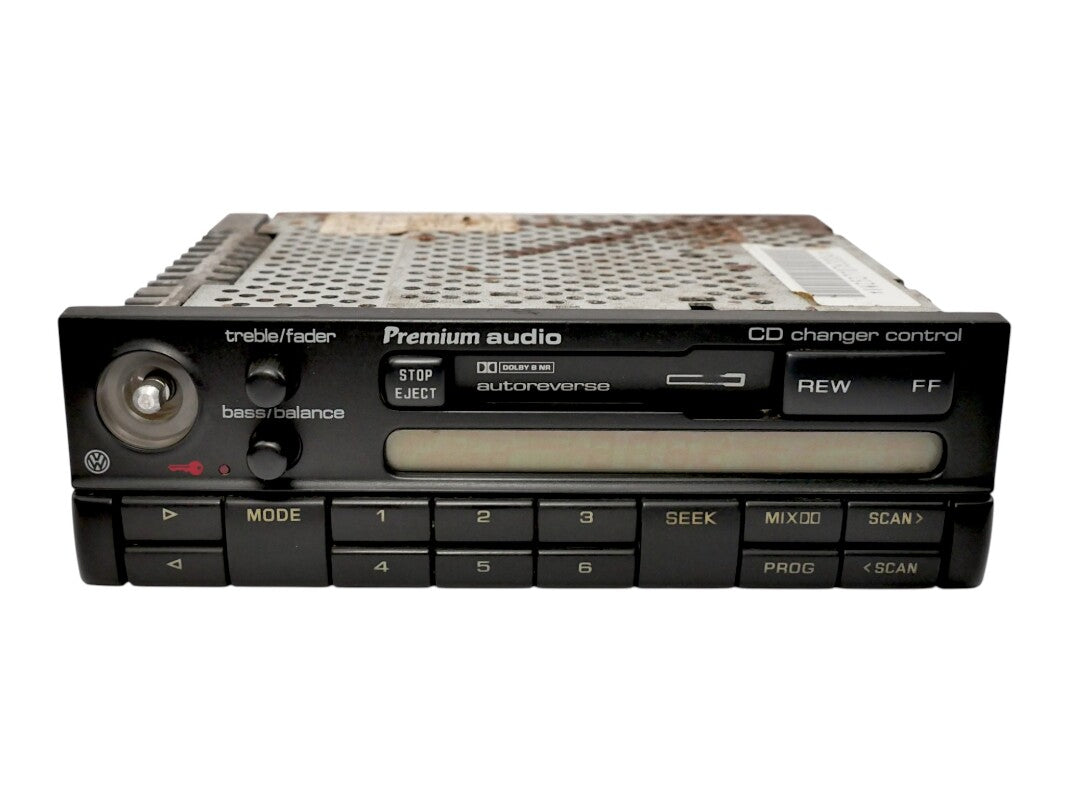 Radio Head Unit Tape Deck VW Jetta GTI Mk3 95-97 Passat B4 Eurovan - 3A0 035 180