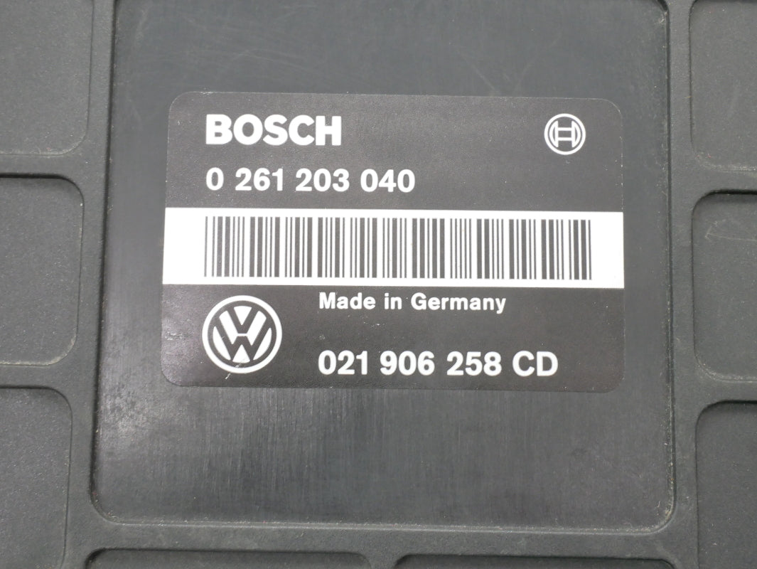 ECU ECM Engine Computer 92-93 VW Corrado SLC Distributor VR6 - 021 906 258 CD