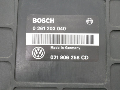 ECU ECM Engine Computer 92-93 VW Corrado SLC Distributor VR6 - 021 906 258 CD