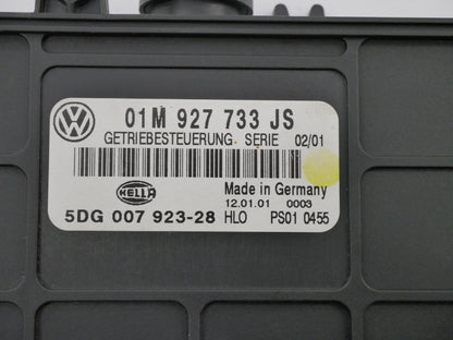TCM TCU Transmission Computer 00-01 VW Jetta GTI MK4 2.8 VR6 - 01M 927 733 JS