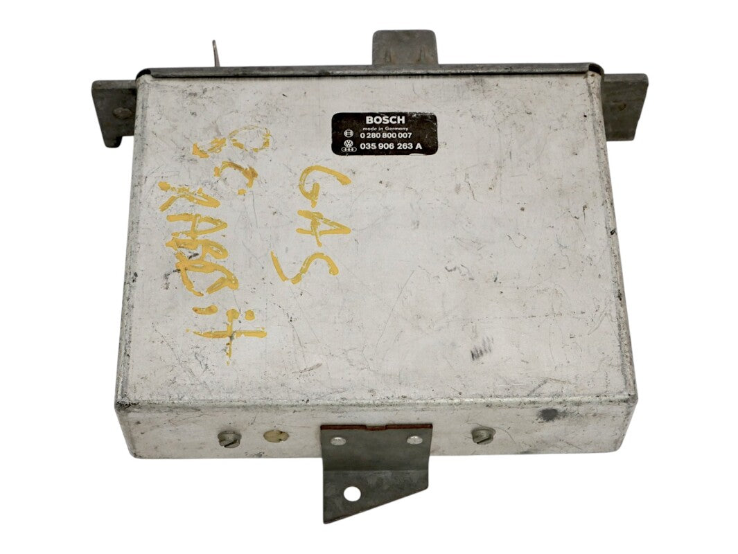 ECU ECM Engine Computer 1980 VW Rabbit MK1 - Genuine - 0280800007 - 035 906 263