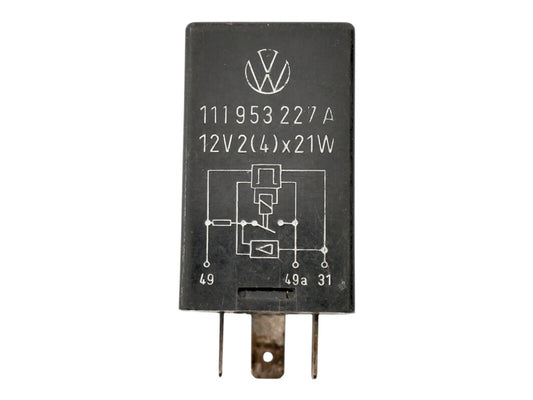 Flasher Relay VW Audi Beetle Bug Bus Vanagon Rabbit MK1 - 111 953 227 A