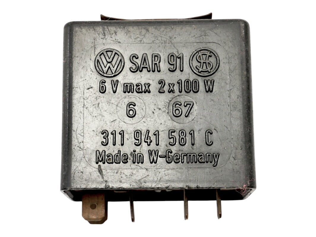 6v Headlight Dimmer Relay VW Beetle Bug Bus Ghia Aircooled - 311 941 581 C