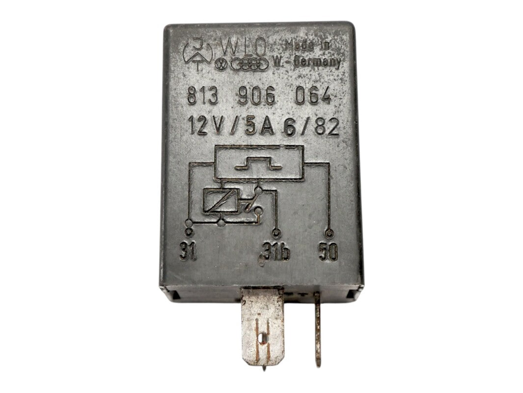 Cold Start Relay 75-84 VW Jetta Rabbit Scirocco MK1 - Genuine OEM - 813 906 064